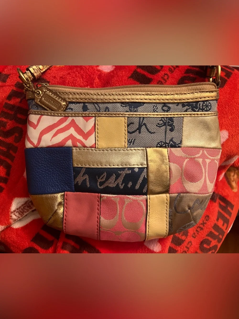 Coach Patchwork Crossbody Bag - Picture 7 of 11